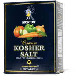 Morton Coarse Kosher Salt Box PNG image