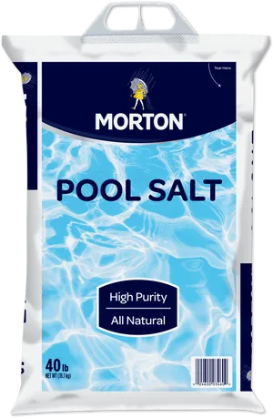 Morton Pool Salt Bag PNG image