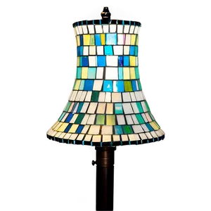 Mosaic Lamp Shade Png 06252024 PNG image