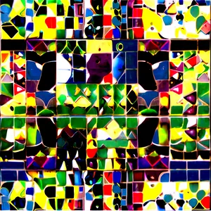 Mosaic Pattern PNG Dac