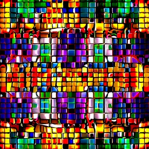 Mosaic Pattern PNG Ico98