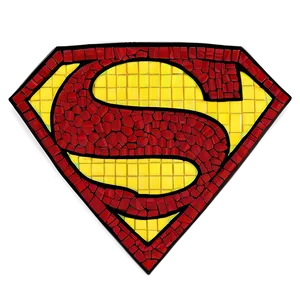 Mosaic Superman Logo Png 65 PNG image