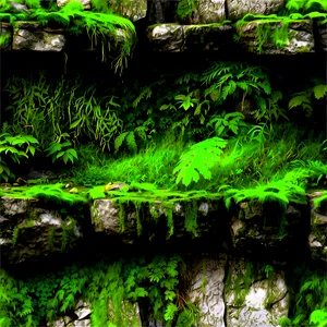 Mossy Wall Texture PNG Ehi