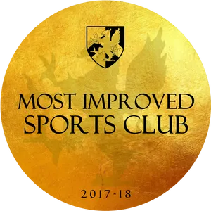 Most Improved Sports Club Award20172018 PNG image