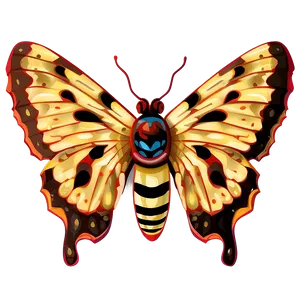 Moth Clipart PNG Rjh92
