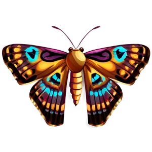 Moth Digital Art PNG Tyn37 PNG