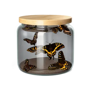 Moth In Jar PNG 85