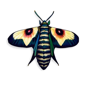 Moth Pattern Background PNG Mrs73