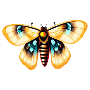 Moth Tattoo Design PNG Fom49 PNG