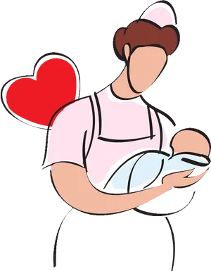 Motherhood Love Illustration.png PNG image