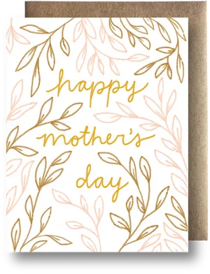 Mothers Day Card Design PNG image