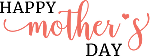 Mothers Day Cursive Text PNG image