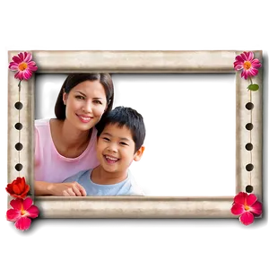 Mothers Day Picture Frame Png 05212024 PNG image