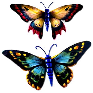 Mothra And Twin Fairies Png Plx PNG image