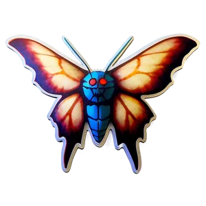 Mothra Emblem Design PNG 41