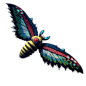 Mothra Kaiju Battle PNG Vst