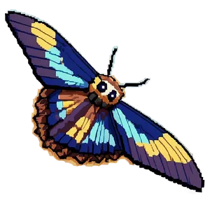 Mothra Pixel Art Png 06252024 PNG image