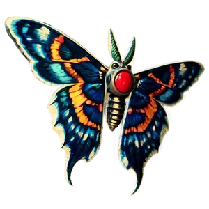 Mothra Vintage Look PNG Qtx18