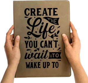 Motivational Life Mantra Sign PNG image