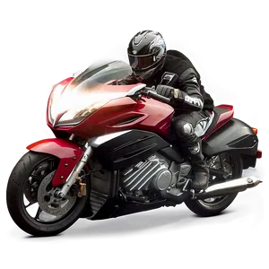 Motorcycle In Motion PNG 05212024
