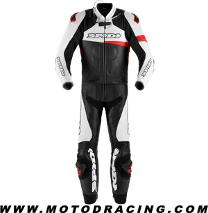 Motorcycle Racing Leather Suit Spada PNG image