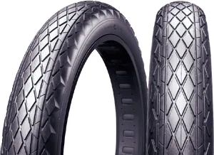 Motorcycle Tires Profile View PNG