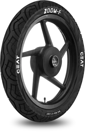 Motorcycle Tyrewith Alloy Wheel C E A T Zoom F PNG