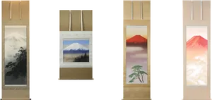 Mount_ Fuji_ Artistic_ Representations PNG image