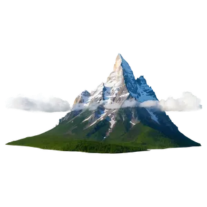 Mountain And Clouds PNG 87