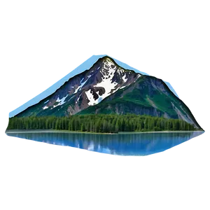 Mountain And River PNG Ikb43