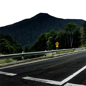 Mountain And Road PNG Mkn PNG