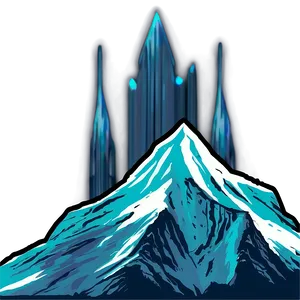 Mountain And Starlight PNG 05032024 PNG
