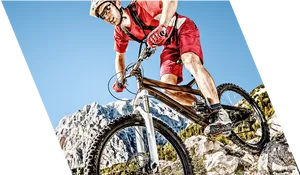 Mountain Biking Adventure Tyres PNG image