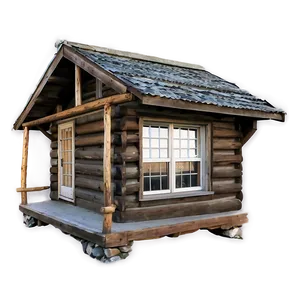 Mountain Cabin Aesthetic Png 41 PNG image