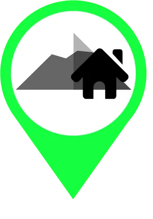 Mountain_ Cabin_ Location_ Icon PNG image