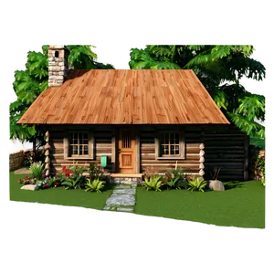 Mountain Cottage Escape PNG Knx