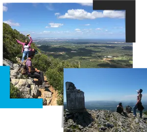 Mountain_ Hiking_ Adventure_ Collage PNG image