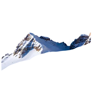 Mountain In Winter PNG Vww PNG