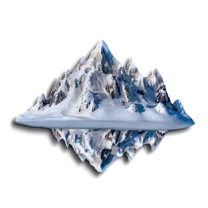 Mountain In Winter PNG Yyg