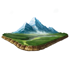 Mountain Landscape Png 81 PNG image