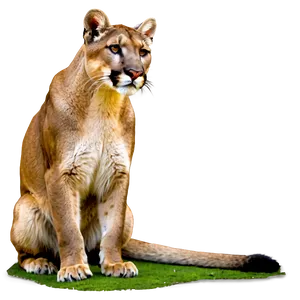 Mountain Lion At Dusk Png 86 PNG image