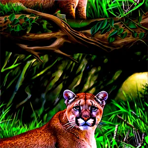 Mountain Lion In The Wild Png 74 PNG image