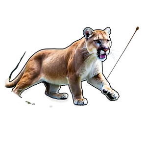 Mountain Lion Pride PNG Bdn