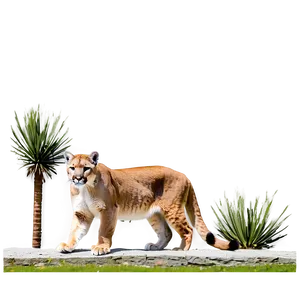 Mountain Lion Strength Png 06262024 PNG image