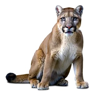Mountain Lion Whisper PNG Rtk