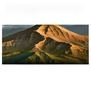 Mountain Mirage PNG Itg63