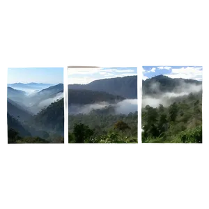 Mountain Mist View PNG Kjm PNG