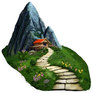 Mountain Pathway PNG Wba73 PNG
