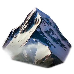 Mountain Peak View PNG 35