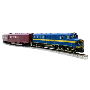 Mountain Railway Train PNG Ypw45